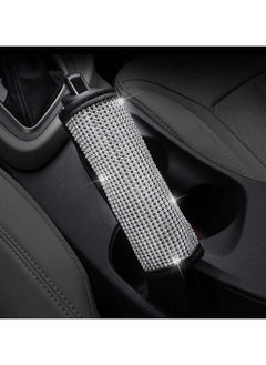 Generic Luxury Rhinestone Car Accessories Set - Steering Wheel Cover, Seat Belt Covers, and Handbrake Cover  - Image 4