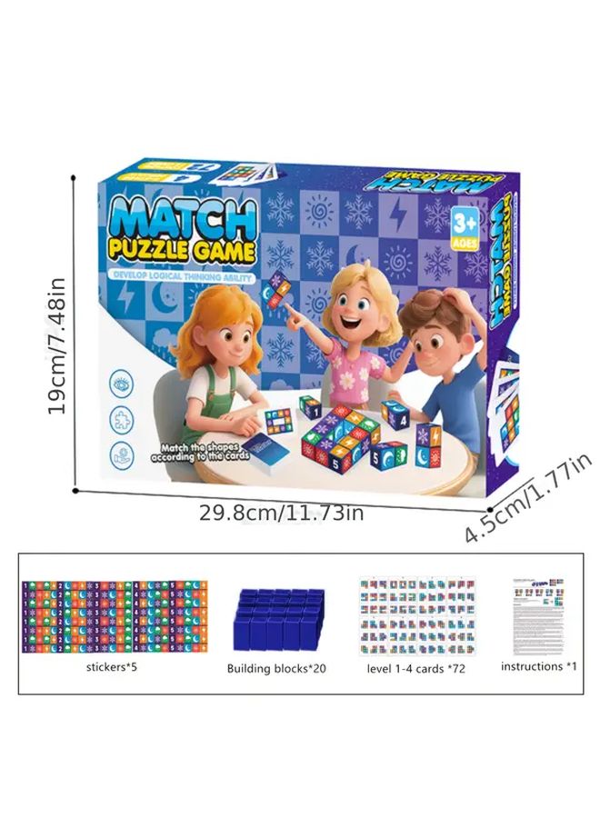 Matching Master Card Game Strategy Edition English Packaging For Family Party - Image 3