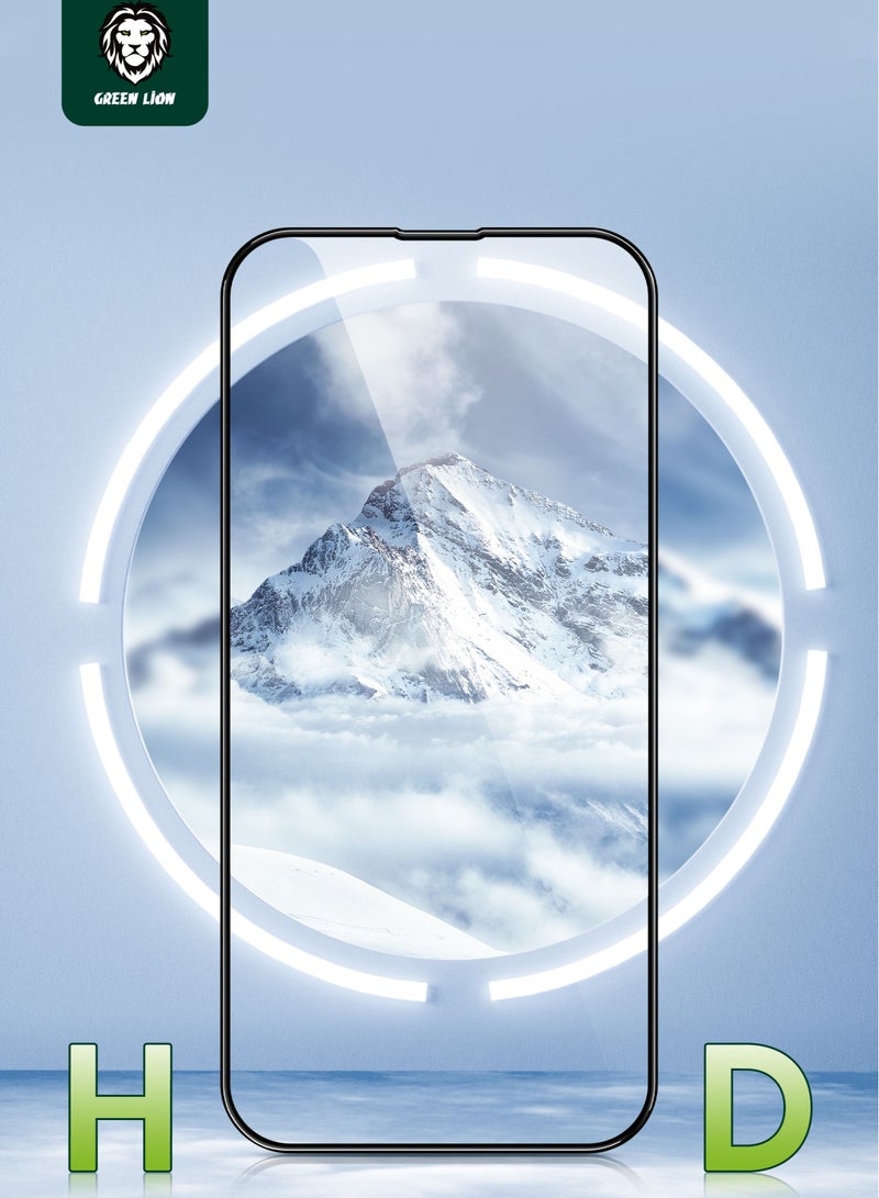 GREEN LION iPhone 14 Pro Glass Screen Protector 6.1 inch, 3D Curved Tempered Glass Compatible With iPhone 14 Pro