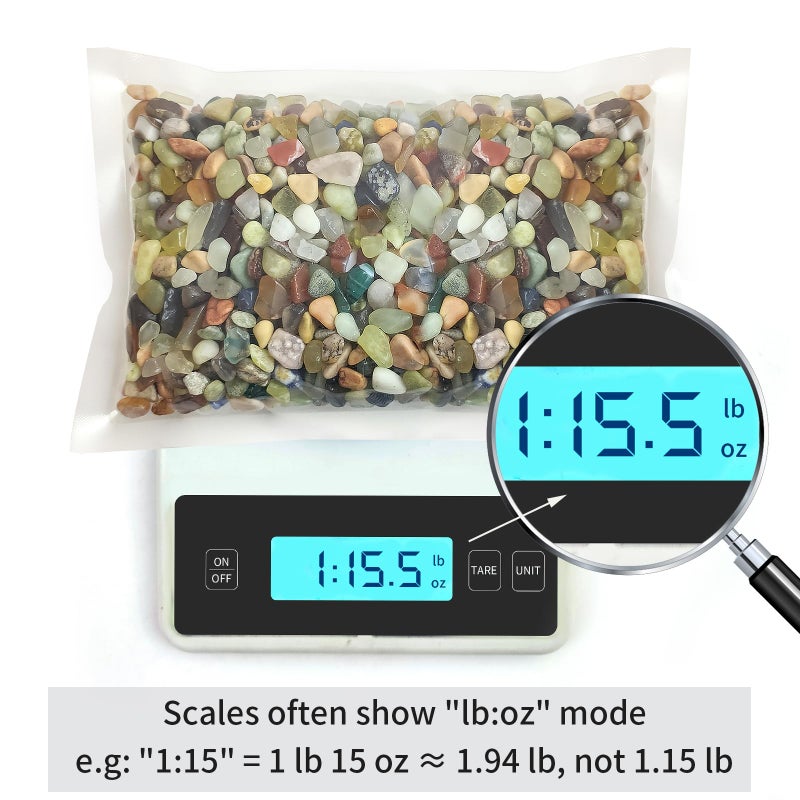 FANTIAN 2 Pounds Pebbles for Plants, 3/8 Inch Succulent Rocks, Decorative Polished River Rocks for Plants Indoor, Vases, Cactus Planters, Bird Bath, Craft and Fairy Garden - Image 3