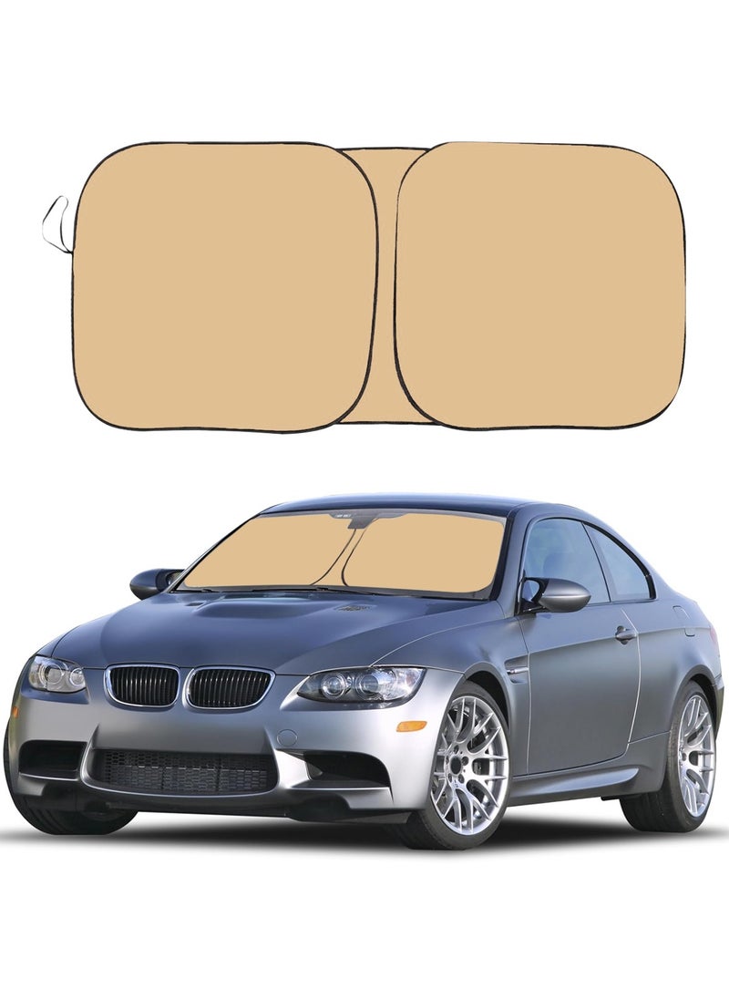 Agc - Car Windshield Sunshade, Car Sun Shade UV Rays and Heat Protector Sun Visor Foldable Keep Your Vehicle Cool Blocks UV Rays - Image 1
