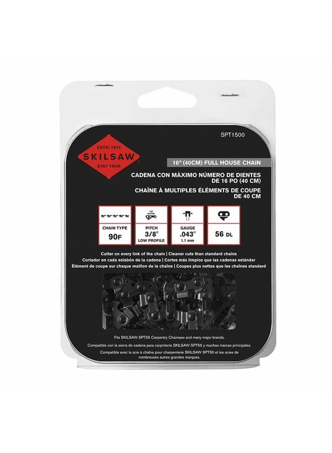 SKILSAW SPT1500 16In. Full House Chain for Model SPT55-11 Carpentry Chainsaw - Image 3