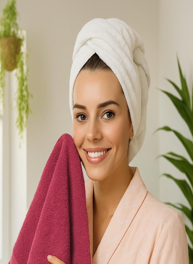 SupremePlus Luxury Hand Towels - 550 GSM, 16x27 Inch, Pack of 6, 100% Ring Spun Cotton - Soft & Highly Absorbent Salon Towels for Gym, Spa, Face, Hotel & Guest Use - Red - Image 3