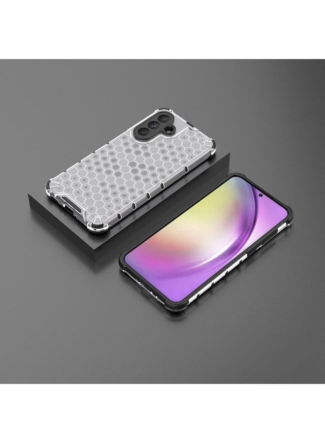 S-TOP Case For Samsung Galaxy A36 5G Shockproof Honeycomb PC + TPU Protective Phone Case - Image 2