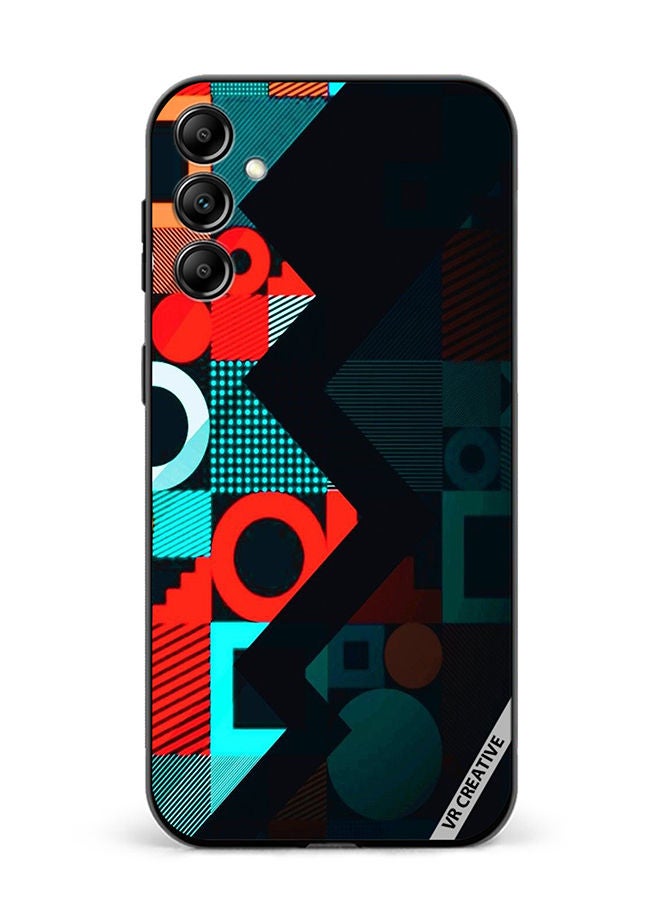 VR CREATIVE Protective Case Cover For Samsung Galaxy A14 5G/A14 Texture Design Multicolour - Image 1