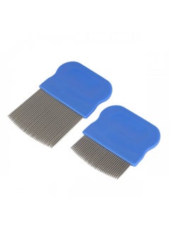 Ezy Dose Kids Lice and Eggs Comb | Hair Care for Baby, Toddler, Adult | Stainless Steel Pin Teeth | Pack of 2 (Short/Long) - pzsku/ZD7C6C9BB0619B2186F88Z/45/_/1728156776/f4e8e03f-114e-4802-8683-3d72a64d5d4a