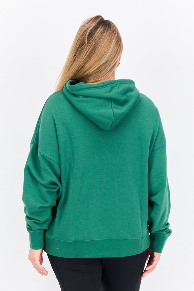 PUMA Women Sportswear Fit Long Sleeve Outdoor Sweatshirt, Green - Image 3