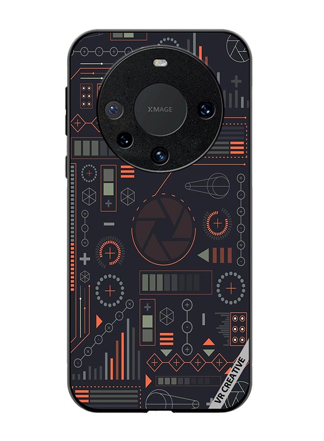 VR CREATIVE Protective Case Cover For Huawei Mate 60 Pro Multicolur Design Multicolour - Image 1