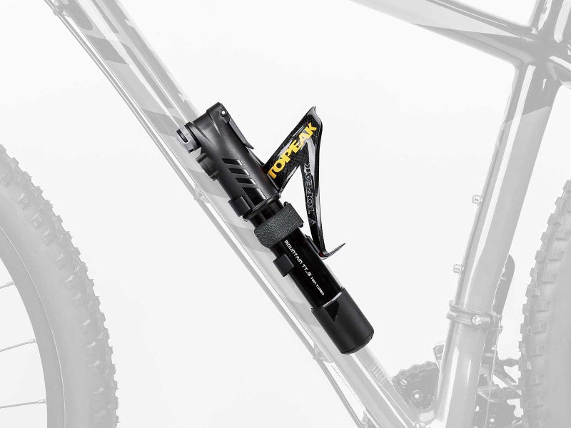 Topeak Mountain TT Twin Turbo Mini Pump with Gauge, 60 Psi / 4 Bar, Fits Presta, Schrader, and Dunlop valves - Image 3