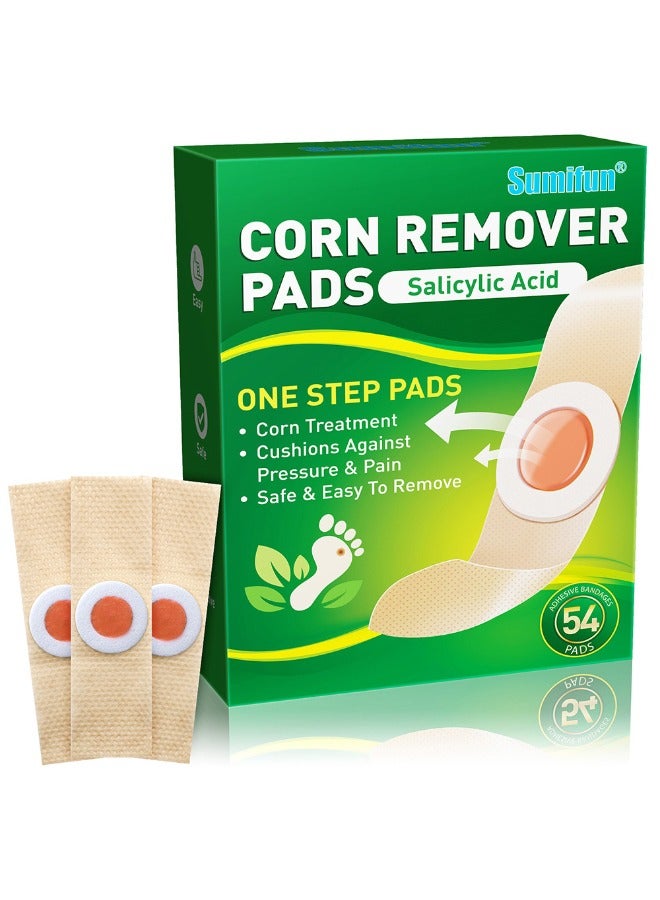 Sumifun 54 Pieces Of Foot Corn Removal Cream, Natural Ing Pain Caused By Calluses, Corns, Blisters, Heel Friction  - Image 1