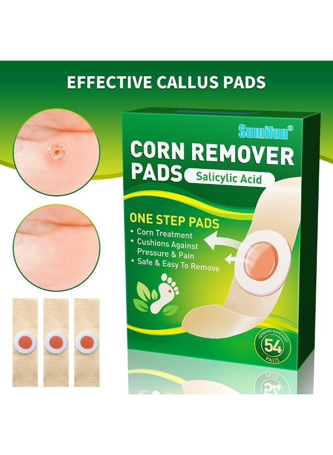 Sumifun 54 Pieces Of Foot Corn Removal Cream, Natural Ing Pain Caused By Calluses, Corns, Blisters, Heel Friction  - Image 2