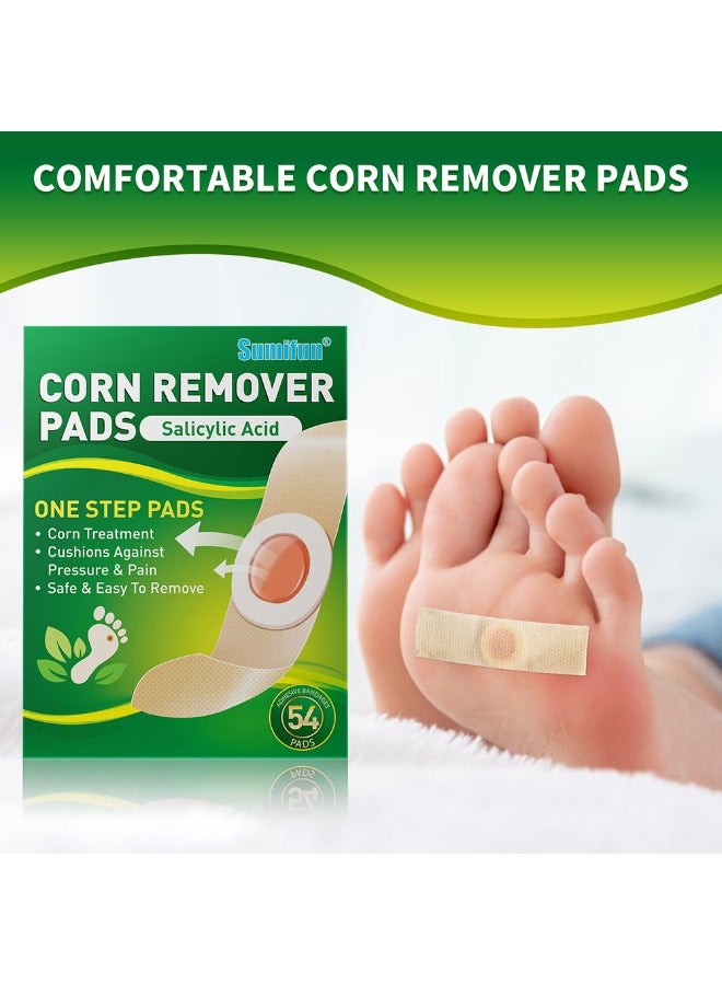 Sumifun 54 Pieces Of Foot Corn Removal Cream, Natural Ing Pain Caused By Calluses, Corns, Blisters, Heel Friction  - Image 4