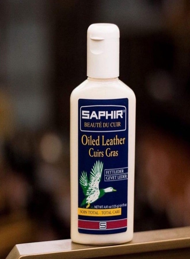 Saphir Creme Cuir Gras - Cream for Oiled Leather 125ml (Neutral) - Image 2