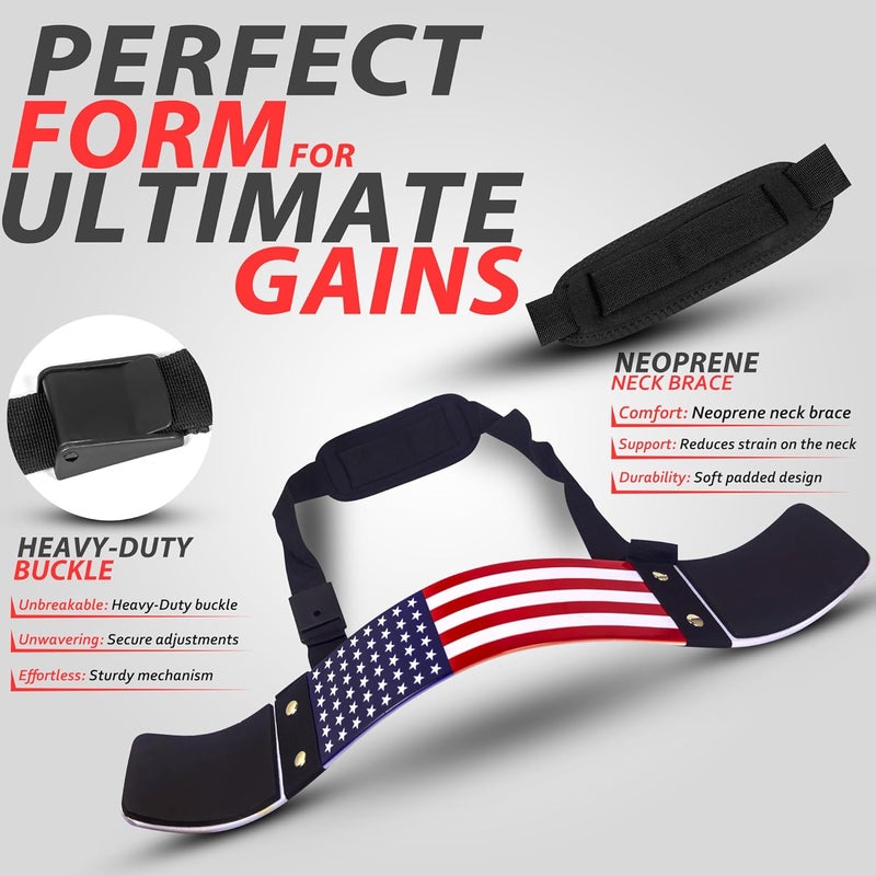 RAD Arm Blaster for Biceps & Triceps - Build Powerful Arms with Bicep Blaster Curl Support Isolator - Bicep Curl Machine - Image 2
