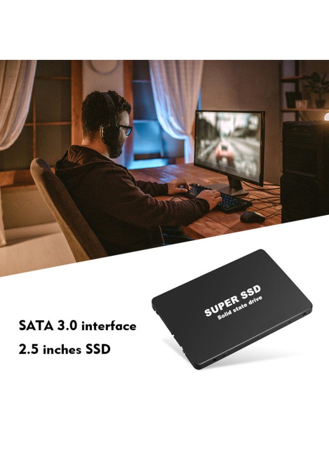 Hot Solid-state Drive SSD Expansion Upgrade 1TB/4TB Notebook Desktop Universal 2.5 "SATA3-Capacity:2tb (capacity Expansion And Upgrade)-Interface:Black  - Image 4