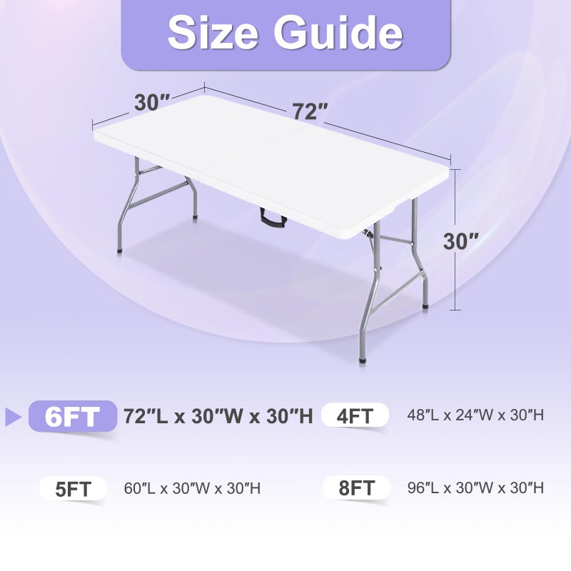 ABCCANOPY 6 FT Spandex Table Cover Stretch Fitted Wrinkle Resistant Tablecloth Reuse for Rectangular Folding Table Patry Event Wedding Banquet Protector Turquoise - Image 4