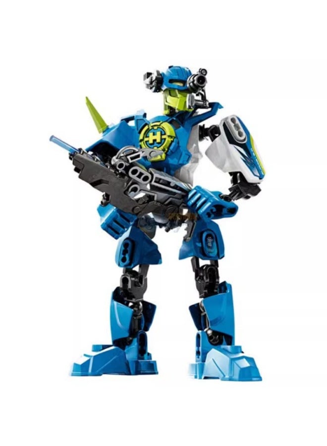 Degao Hero 2.0 Assembled Block Building Blocks Biochemical Warrior Robot Body Toys 9401-9406 - Image 3