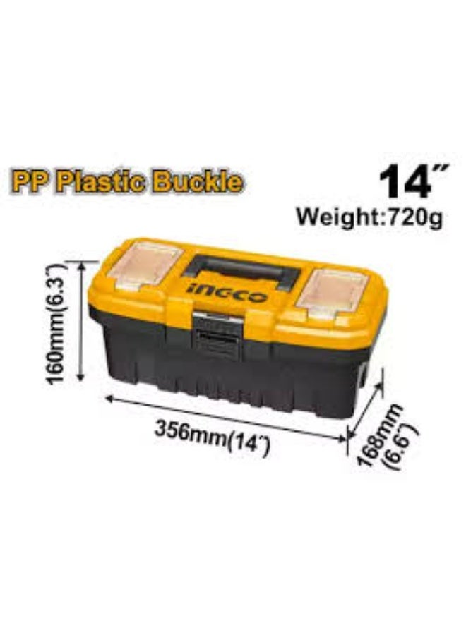 INGCO 14-inch Plastic Tool Box