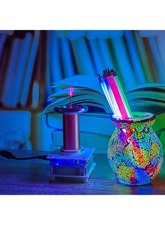 Joytech Music Tesla Coil Arc Plasma Loudspeaker Wireless Transmission Experiment Desktop Toy Model Sstc Ss17 - Image 4
