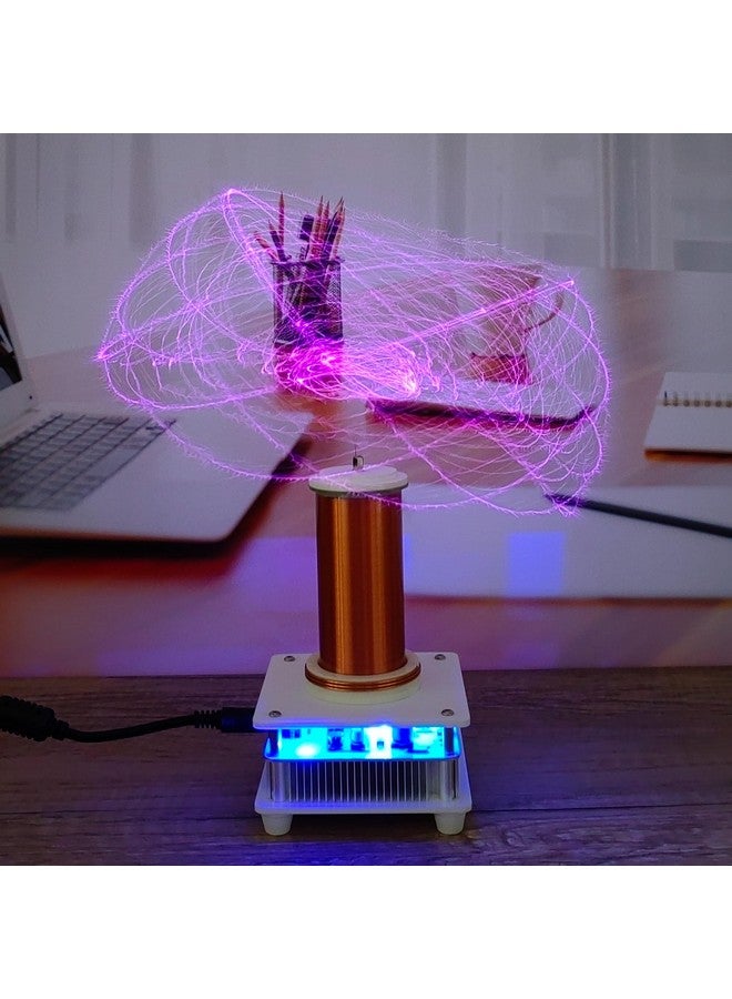 Joytech Music Tesla Coil Arc Plasma Loudspeaker Wireless Transmission Experiment Desktop Toy Model Sstc Ss17 - Image 3