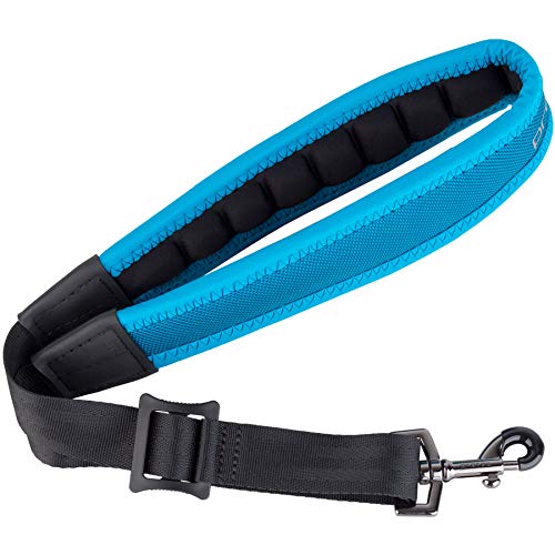 ProTec Pro Tec NLS310MTB 22" "Less-Stress Ballistic Neoprene Sax Neck Strap with Coated Metal Snap, Teal Blue - Image 2