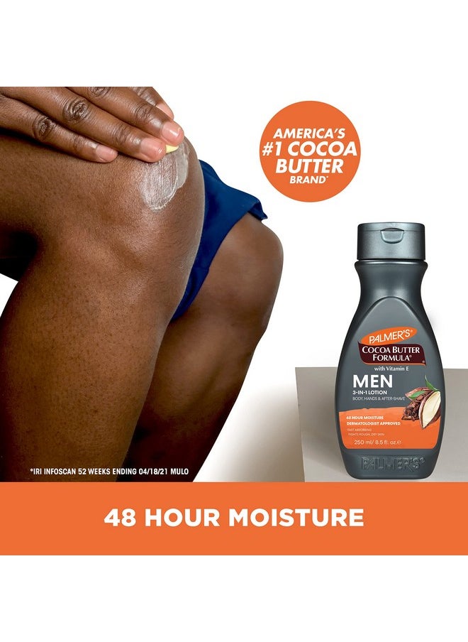PALMER'S - Palmer's Cocoa Butter Formula Men's Lotion, 8.5 Ounce - Image 1