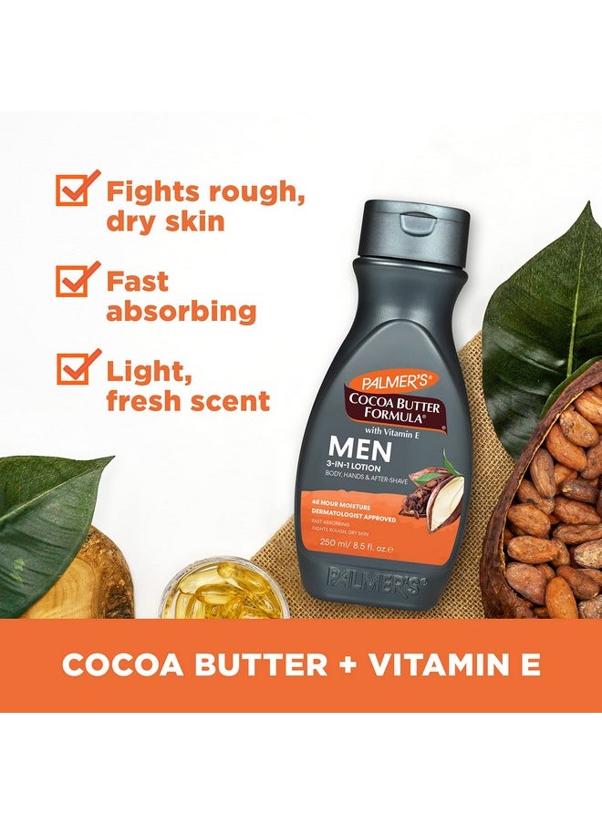 PALMER'S - Palmer's Cocoa Butter Formula Men's Lotion, 8.5 Ounce - Image 1