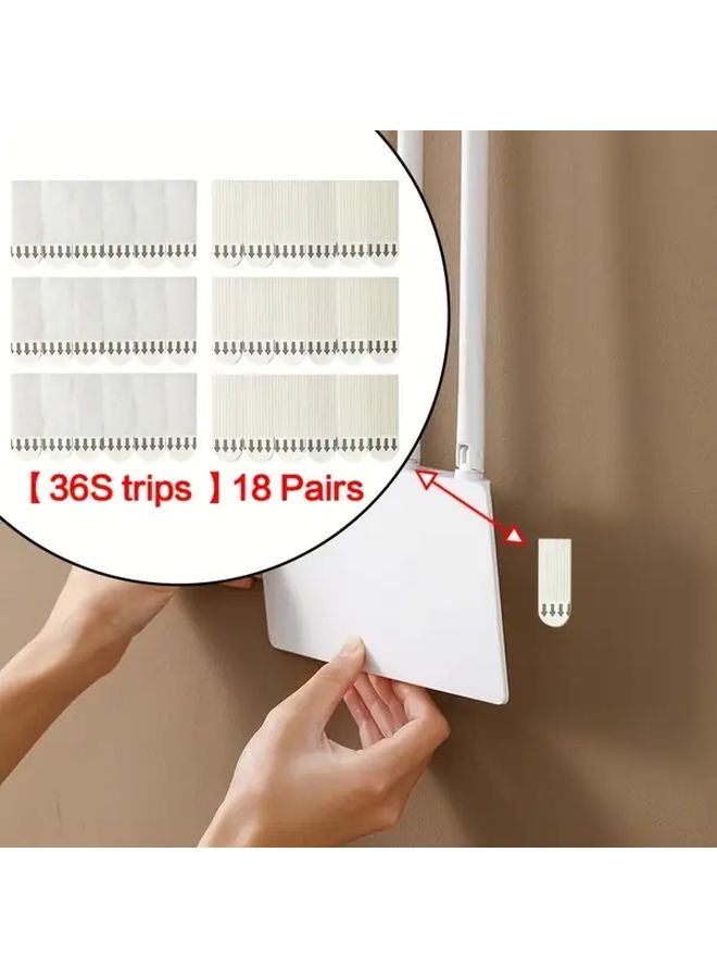 36 Strips Heavy Duty Double Sided Tape Removable For Wall Photos Decorations - Image 1