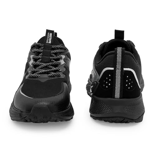Red Tape Atheleisure Sports Shoes for Men | Soft Cushioned Insole, Slip-Resistance, Dynamic Feet Support, Superior Ground Grip & Impact Resistant Comfort Black - Image 4