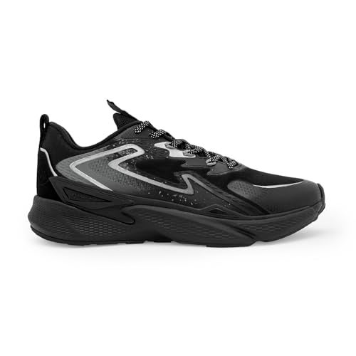 Red Tape Atheleisure Sports Shoes for Men | Soft Cushioned Insole, Slip-Resistance, Dynamic Feet Support, Superior Ground Grip & Impact Resistant Comfort Black - Image 2