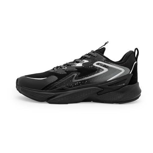 Red Tape Atheleisure Sports Shoes for Men | Soft Cushioned Insole, Slip-Resistance, Dynamic Feet Support, Superior Ground Grip & Impact Resistant Comfort Black - Image 3