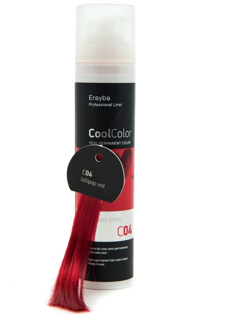 CoolColor Semi-permanent Color Cream C04 Red Color - pzsku/ZD7C77B67910C08CF8D26Z/45/_/1696627436/b5f34ad8-2dbc-4631-ad72-e38a968d6be2