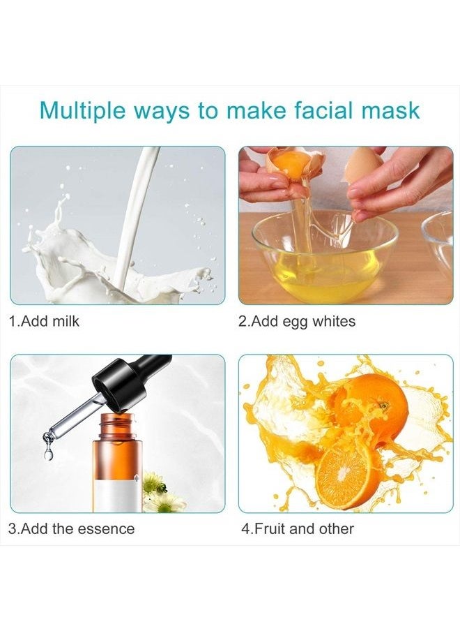 SHINEYES - DIY Facial Mask Mixing Bowl, DIY Face Mask Mixing Tool Kit with Silicone Bowl Brush Stick Spatula for Making Mask - Image 1