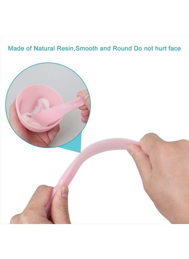 SHINEYES - DIY Facial Mask Mixing Bowl, DIY Face Mask Mixing Tool Kit with Silicone Bowl Brush Stick Spatula for Making Mask - Image 1