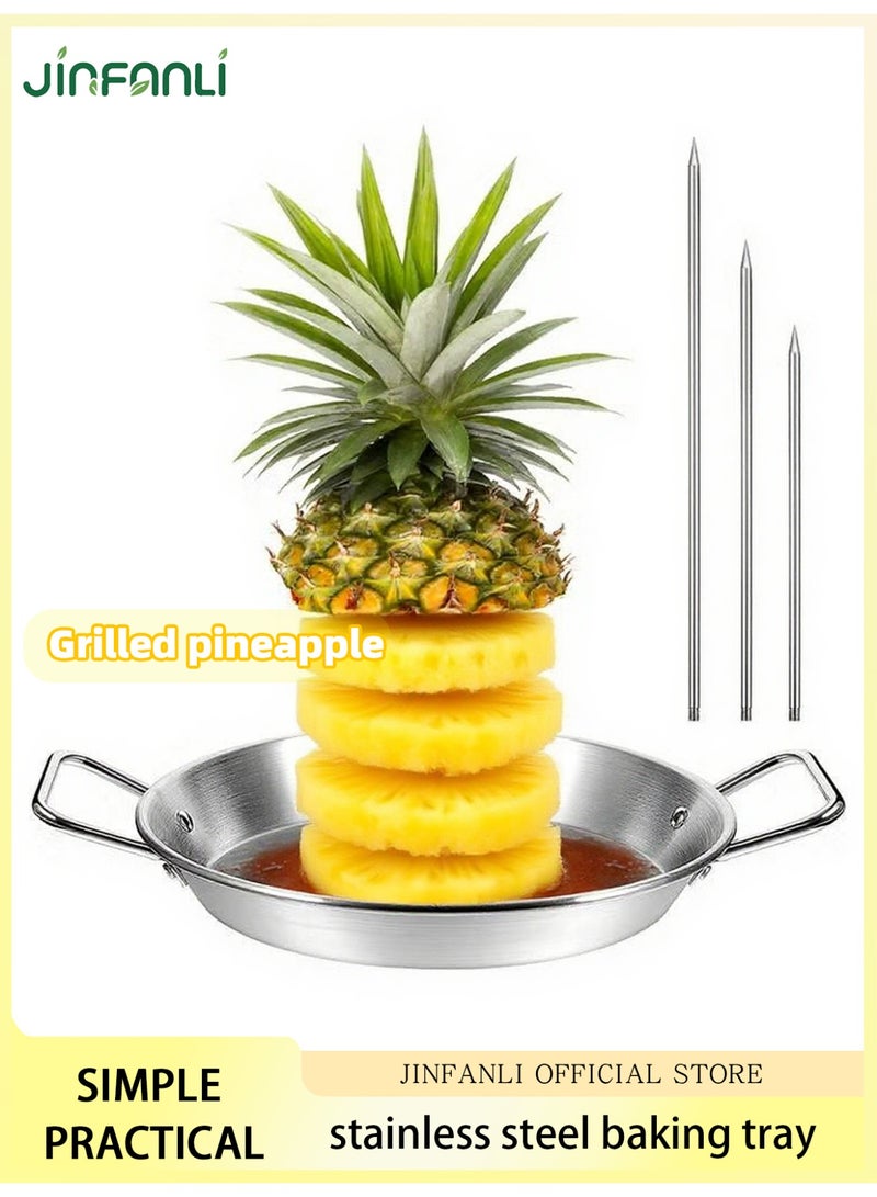 جين فان ل أنا شواية عمودية، شواية جيروسكوب، شواية فرن، شواية برازيلية، من الفولاذ المقاوم للصدأ، مع قاعدة 9 بوصات وأسياخ 8 بوصات و10 بوصات و12 بوصة - Image 1