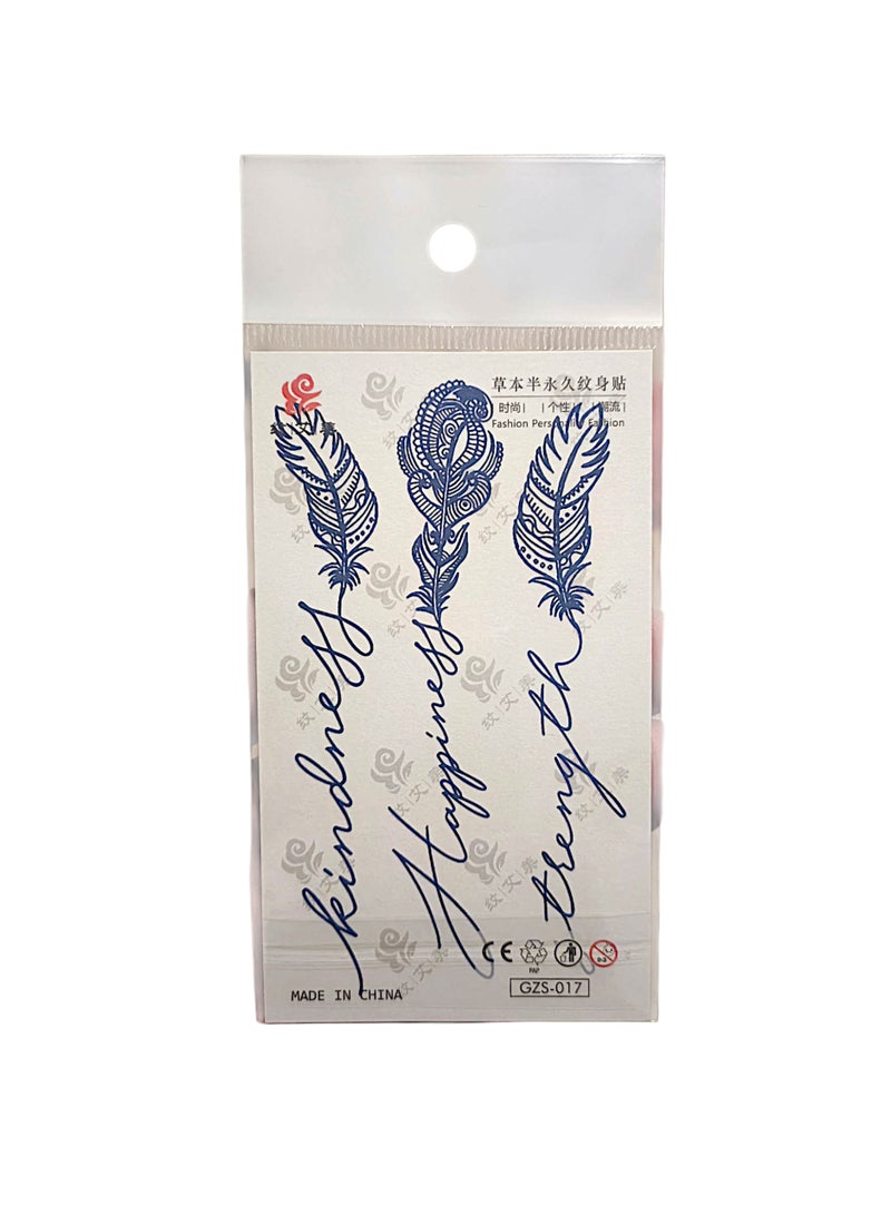 تاتو سحري مؤقت يظهر خلال ٤٨ ساعه و يدوم طويلا - Image 1