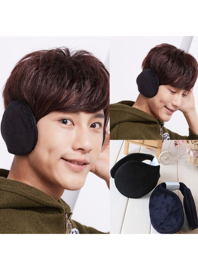 Thicken Plush Thermal Earmuffs Winter Fluffy Furry Warm Ear Cover Protector Anti-cold Frostbite Proof Cycling Ear Warmer Earflap - Image 4