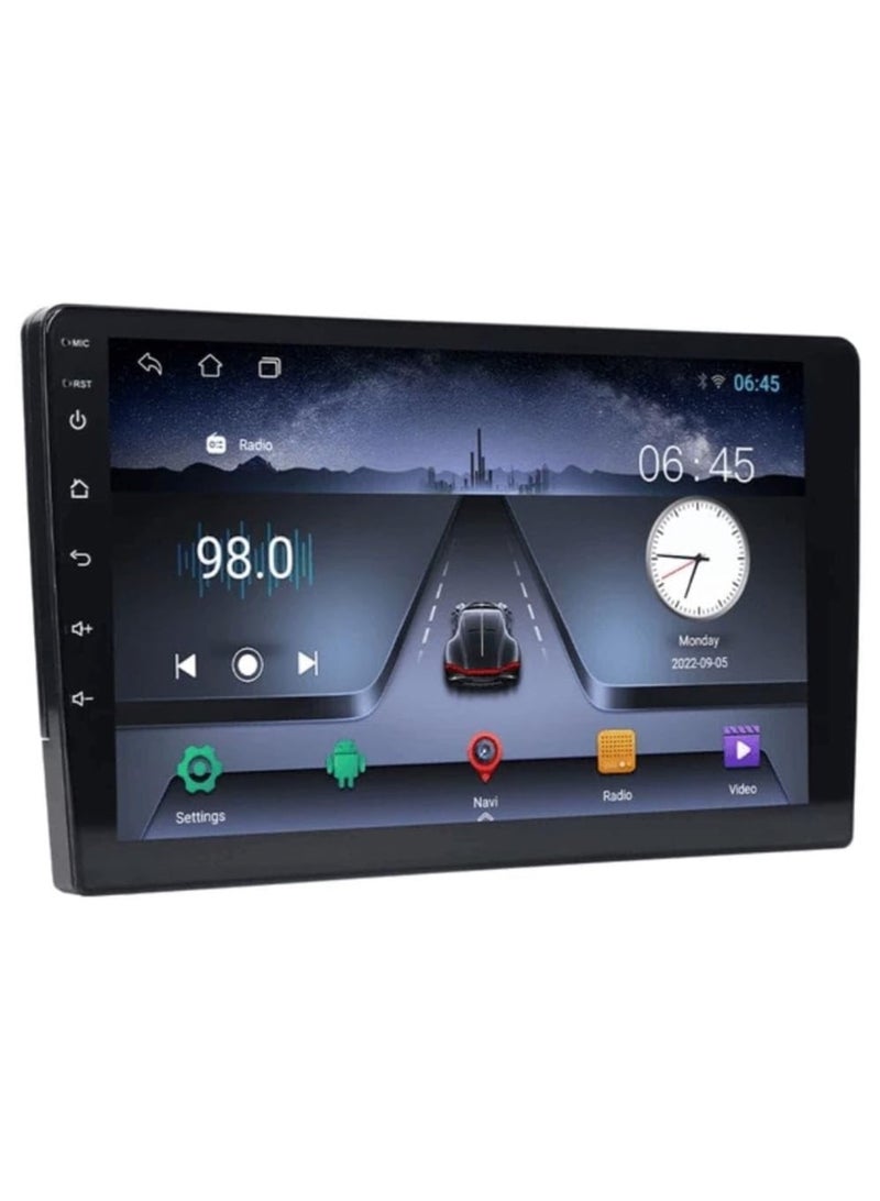 NK-A10 9” Android Car Stereo – Wireless CarPlay, QLED Touchscreen, Wi-Fi, Hi-Fi Sound, FM Radio, 2GB RAM + 32GB Storage