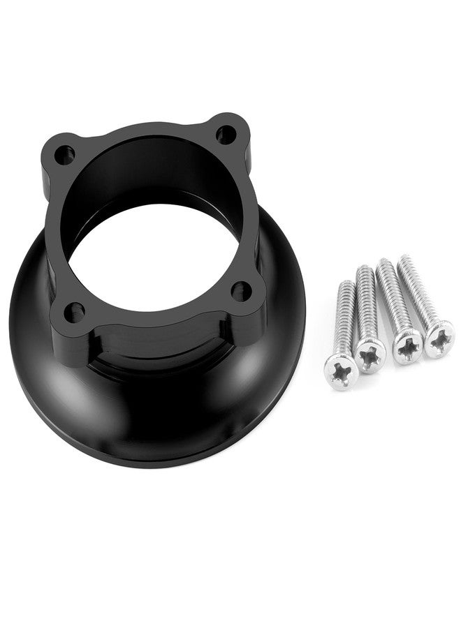 MORFUM Aluminum Cooling Fan Cover Air Inlet Channel ESC Cooling Fan Heatsink Mounting Hole Distance 25mm for 1/10 RC Sakura D4 Drift Car Model Racing Car Upgrades (Black) - Image 1