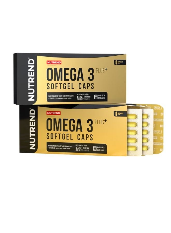 NUTREND Omega 3 Plus Soft gel Caps 120 Capsule 