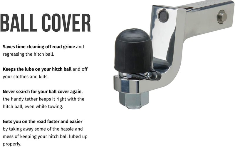 Fastway 82-00-3220 2" Ball Cover with Tether - Image 2