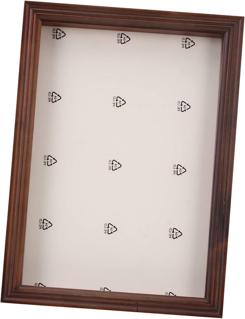 Vintage Shadow Box Display Case 33x24 5x4 5cm For Keepsakes Dried Flowers Home Decor - Image 1