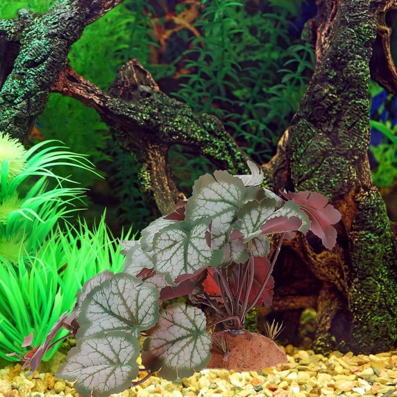 SUPVOX Turtle Tank Kit Snake Tank Accessories Reptile Fake Plant Decor Landscaping Safe Material - Image 5