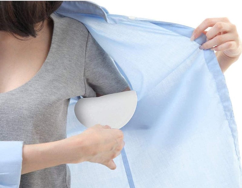 Ncry Ncry Pack of 10 Sweating Underarm Disposable Highly Absorbent Sweat Pads Cotton Self Sticks inside the garment - Image 4