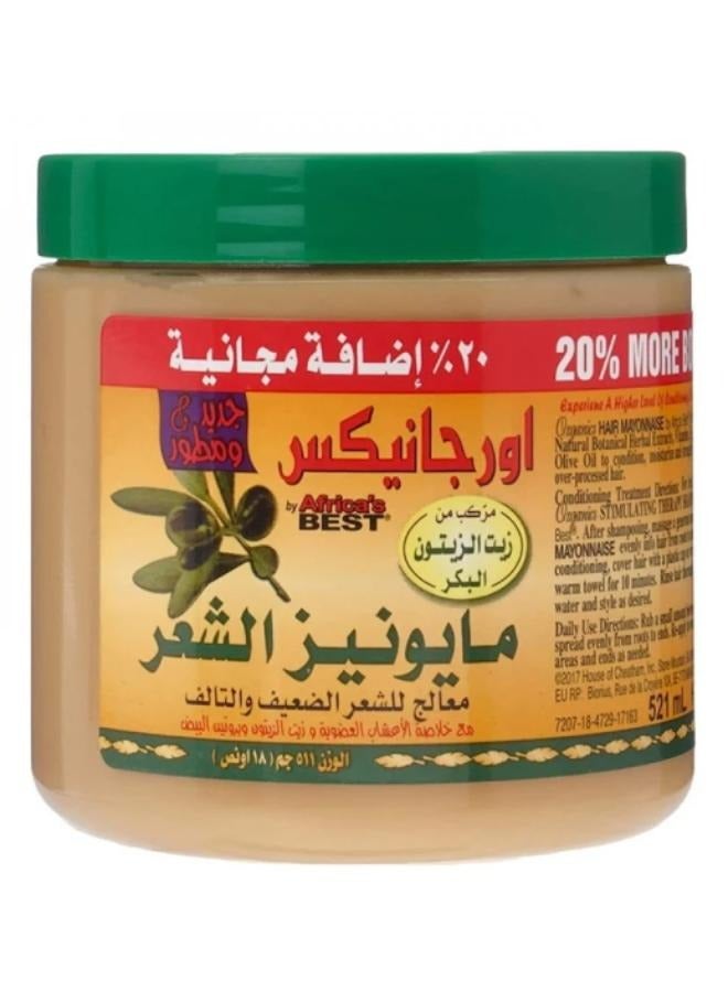 مايونيز بزيت الزيتون للشعر التالف 521ملليلتر