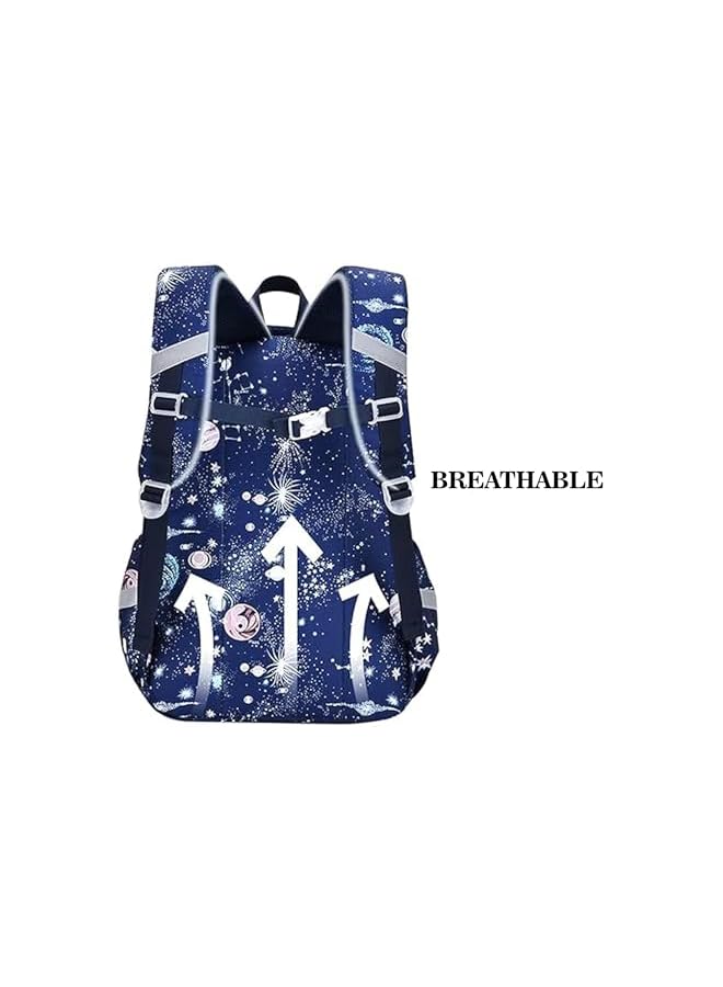 S-TOP School Bags for Girls, Backpack for Kids Girls, School Bookbag for Elementary, Lightweight Single School Bag for Students - Image 5