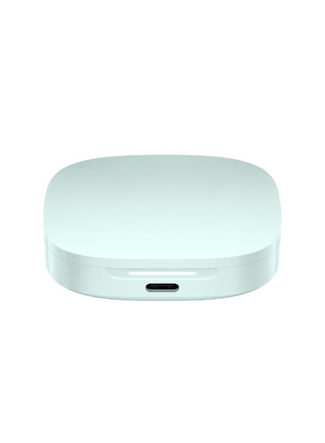 REBENUO Buds 6 | Dual-driver Hi-Fi sound | Up to 49dB and 2kHz ANC | 2 MIC AI noise reduction | Up to 42h battery life with case | IP54 | Coral Green - Image 5