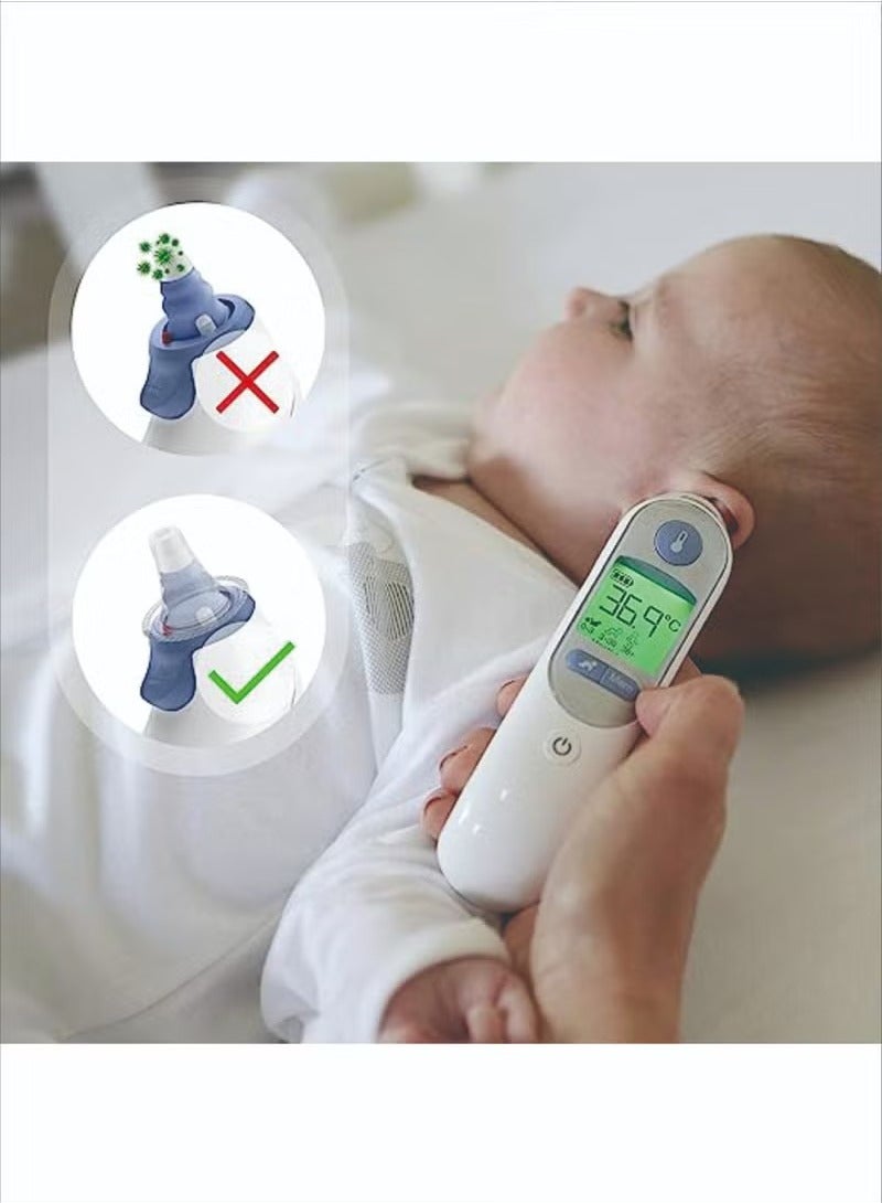Realfrog 100 Pcs Ear Thermometer Probe Covers, Refill Caps, Lens Filters Compatible for All Braun ThermoScan Models and Other Types of Digital Thermometers Disposable Covers  - Image 5