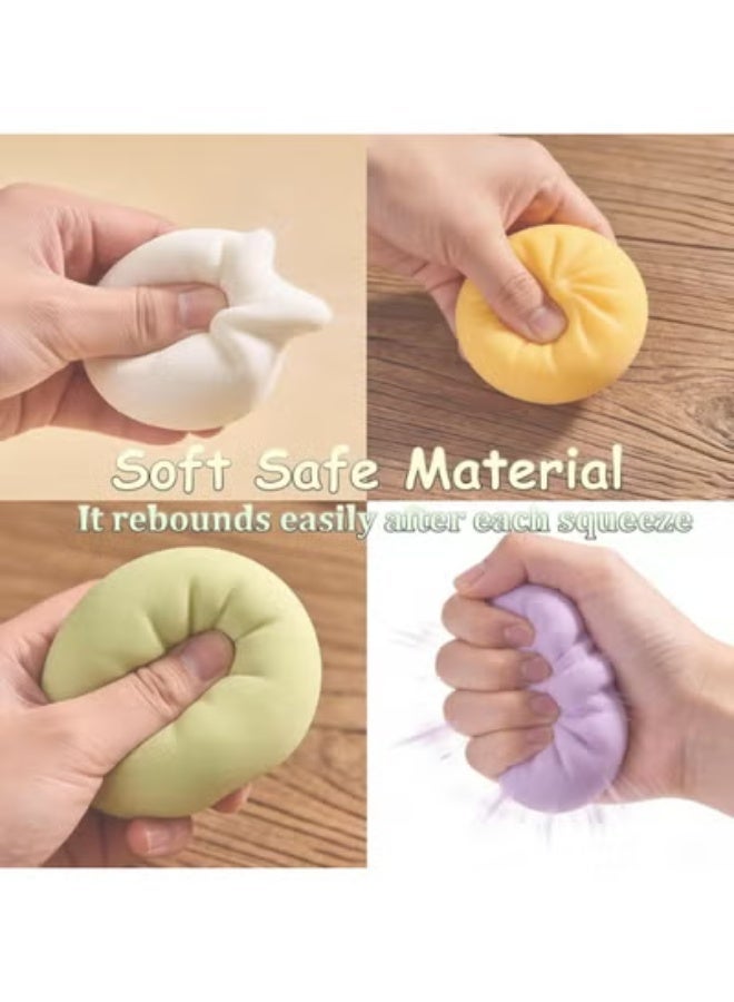 GIOIO Dumplings Squishies Toy with Steam Box for Adults and Children (Purple) - Image 3