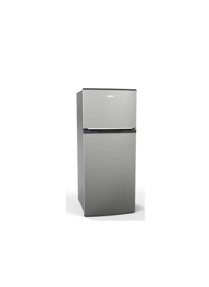 ZANUSSI Zanussi crespo Refrigerator Top Freezer gross capacity : 370 liter - net capacity : 331 liter Free Stand 2 Doors,NoFrost - Silver - ZRT37204SA 